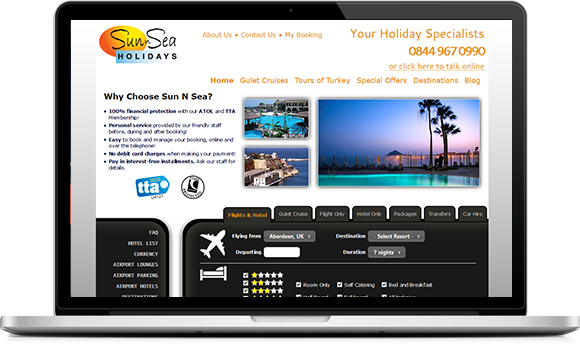 Non-Bookable Travel Websites